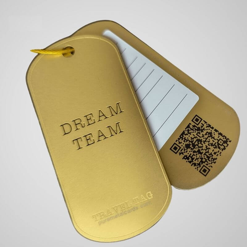 Custom Metal Hang Tags