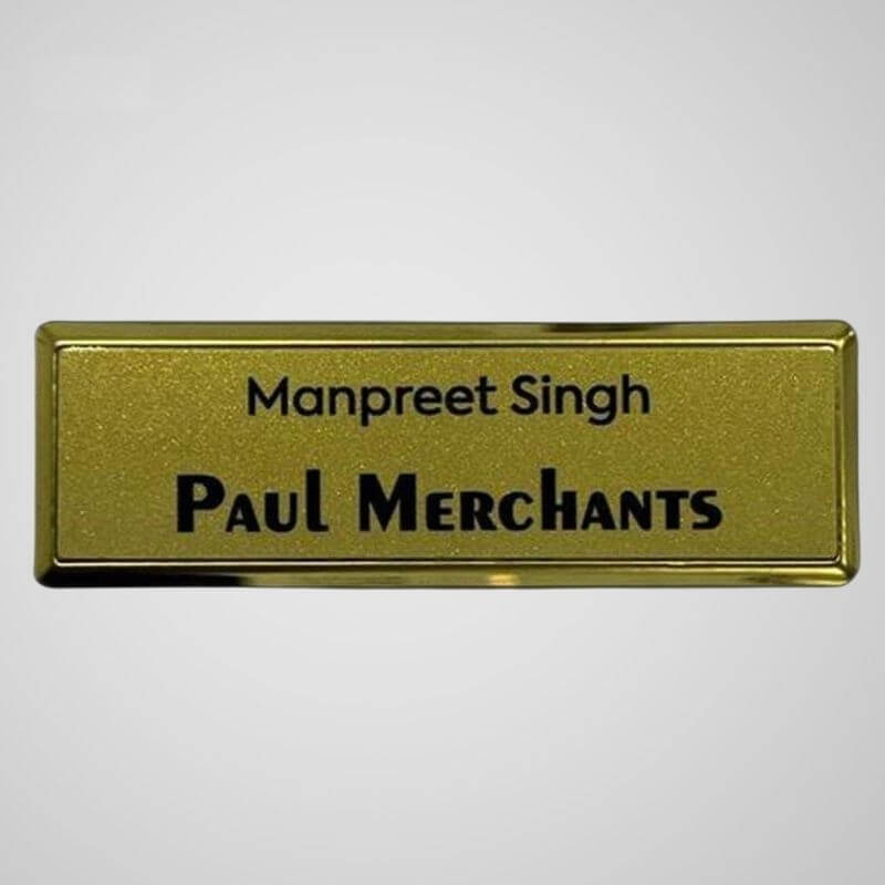 Custom Metal Name Plates