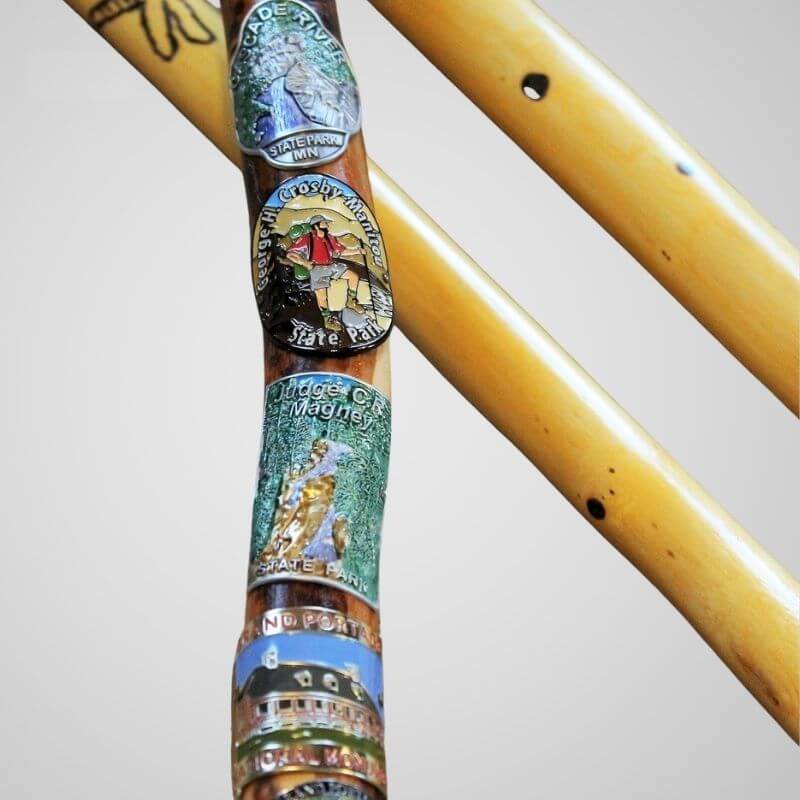 Custom Walking Stick Medallions
