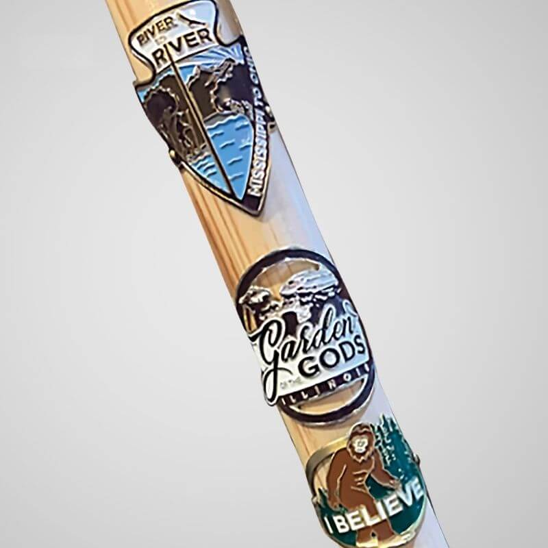 Custom Walking Stick Medallions
