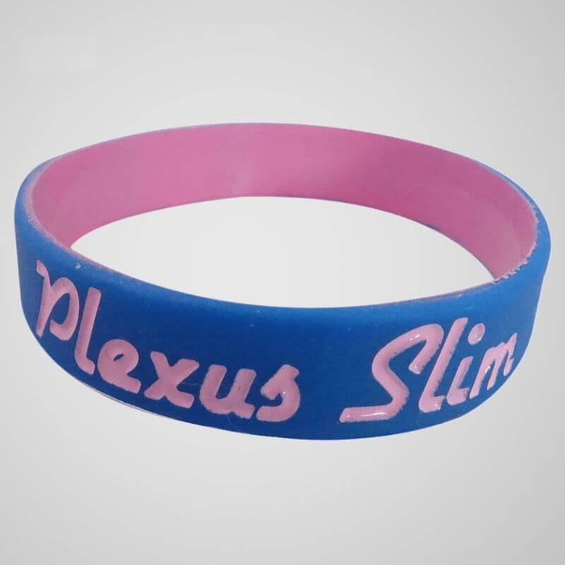 Dual Layered Silicone Wristbands