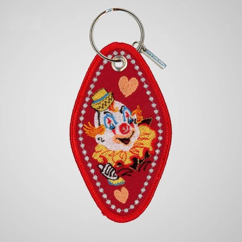 Fashion Embroidered Keychains