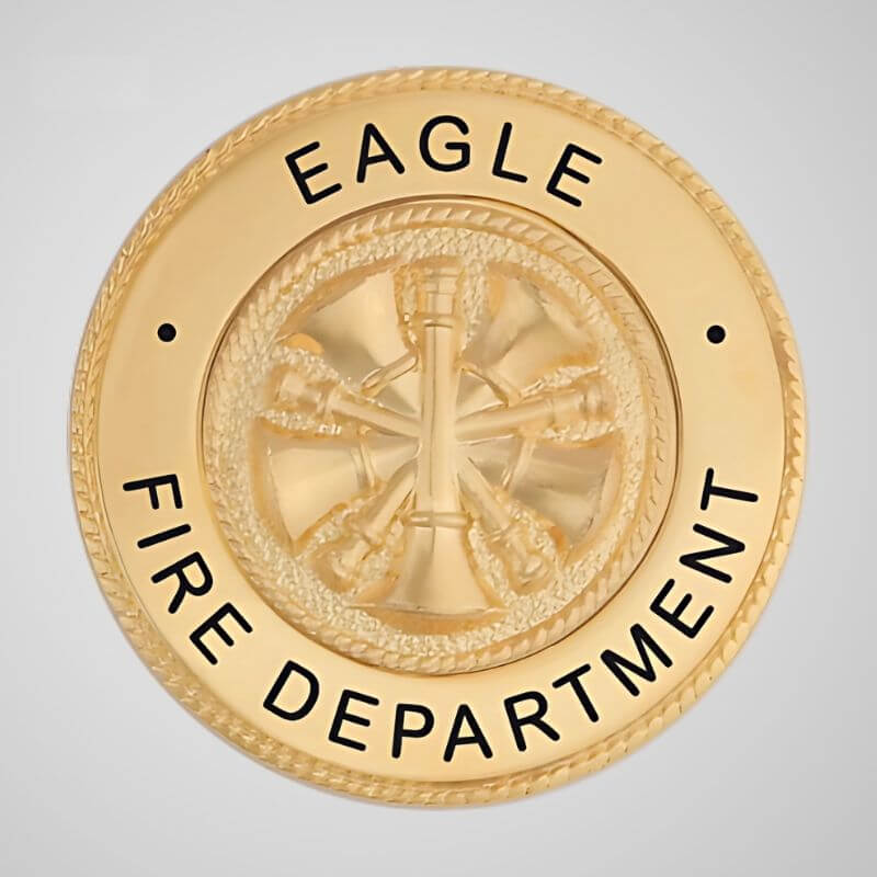 Fire And Ems Hat Badges