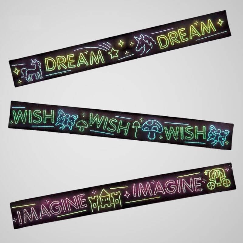 Glow-In-the-Dark Snap Bands