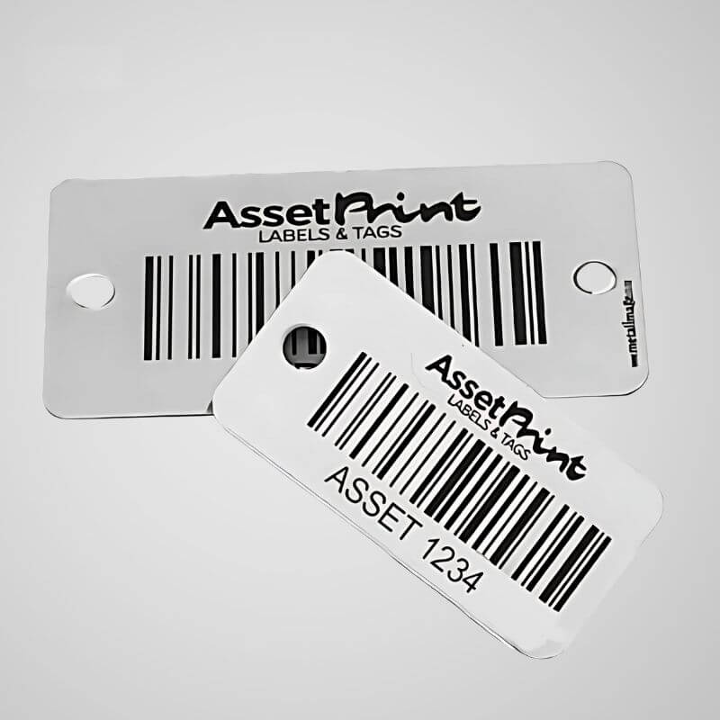 Metal Asset Tags For Equipment