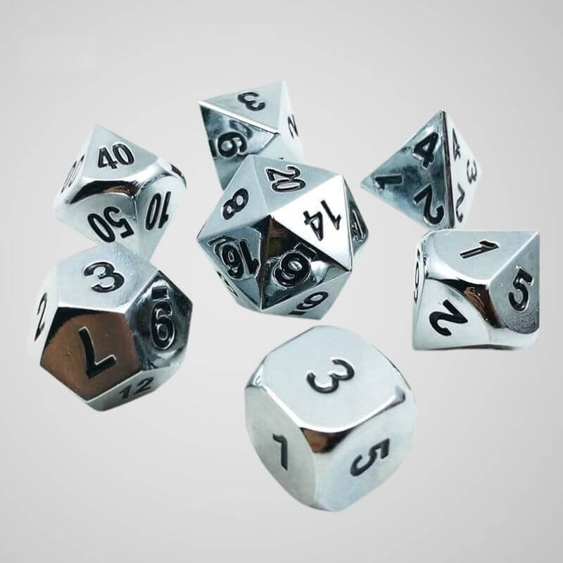 Metal Dice for DND (2)