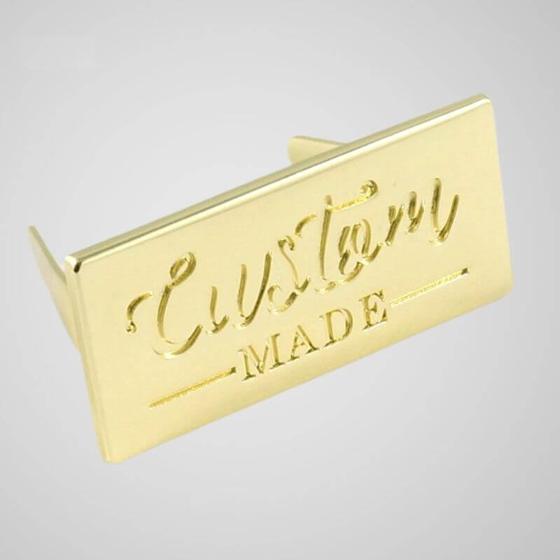 Metal Tags For Bags & Wallets