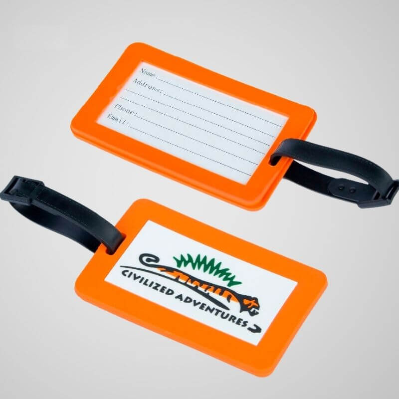 Soft PVC Bag Tags