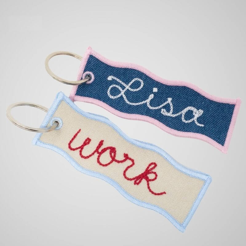 Wavy Keychains