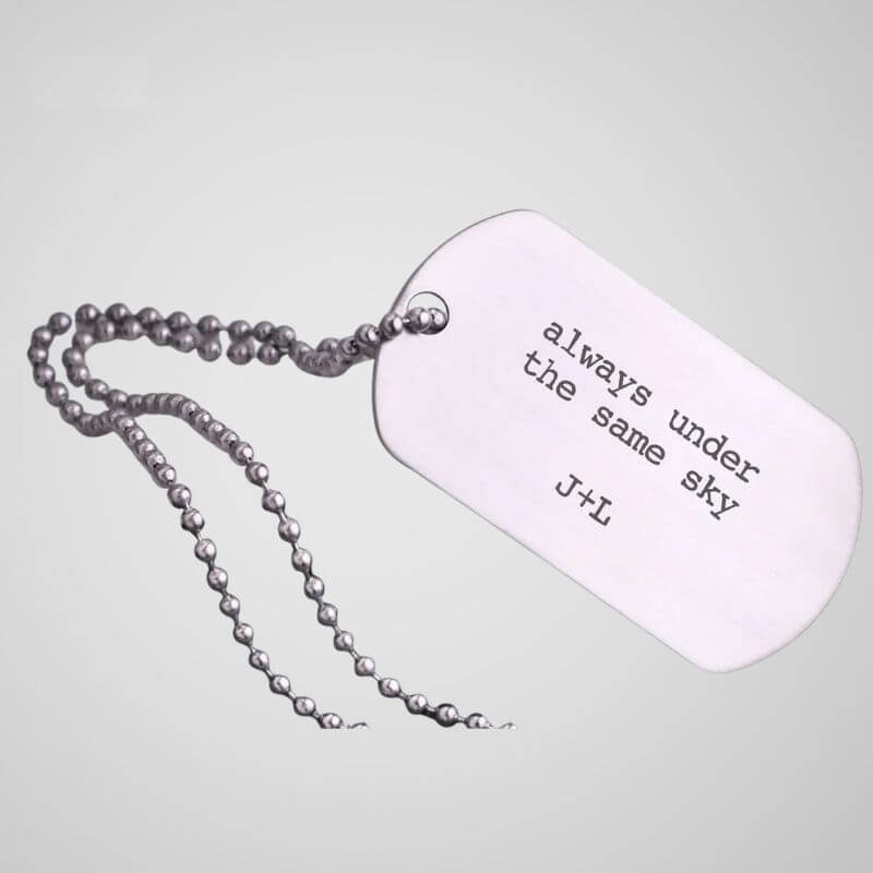 Why Custom Military Dog Tags