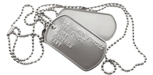 Custom Military Dog Tags