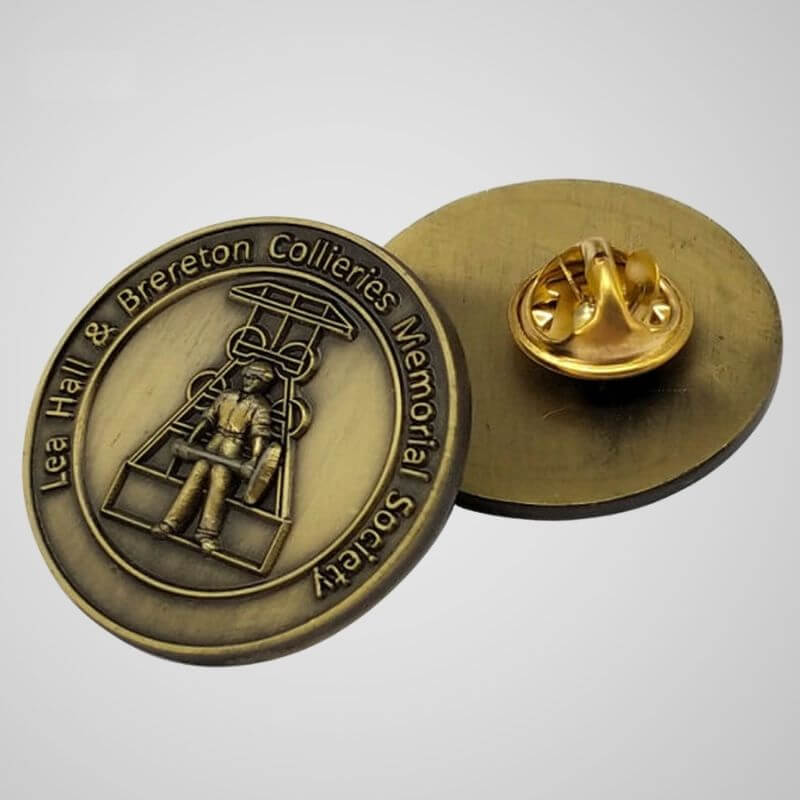 Custom antique pins
