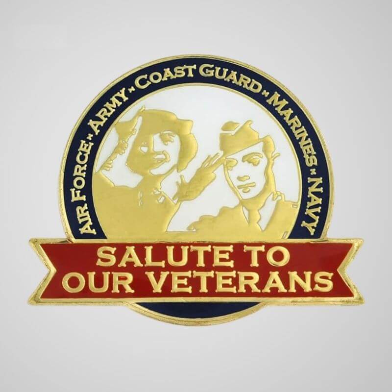 Veteran Magnetic Pins