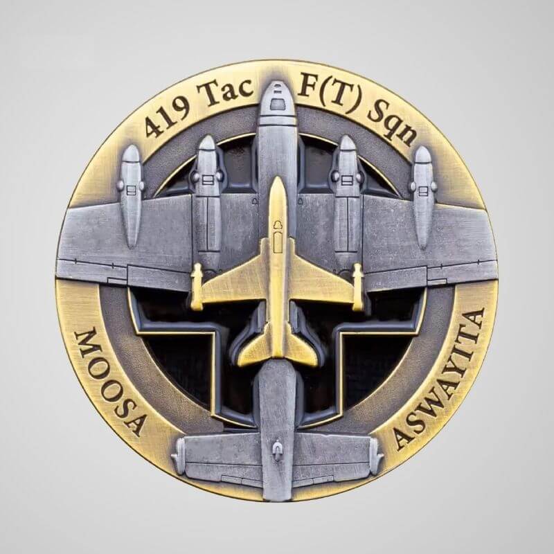 3D Military Challenge Coins