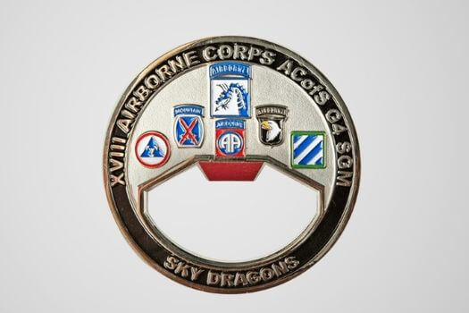 Challenge Coins with Bottle Opener