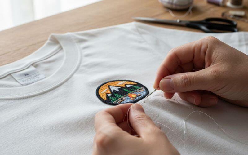 How To Put A Patch On A Shirt