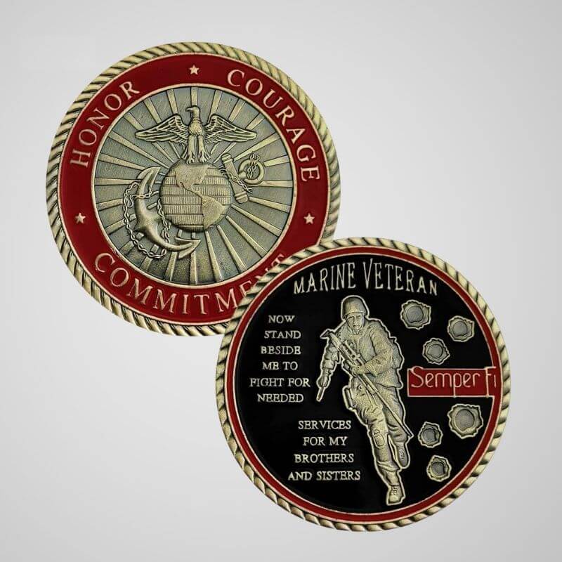 Marines Challenge Coins