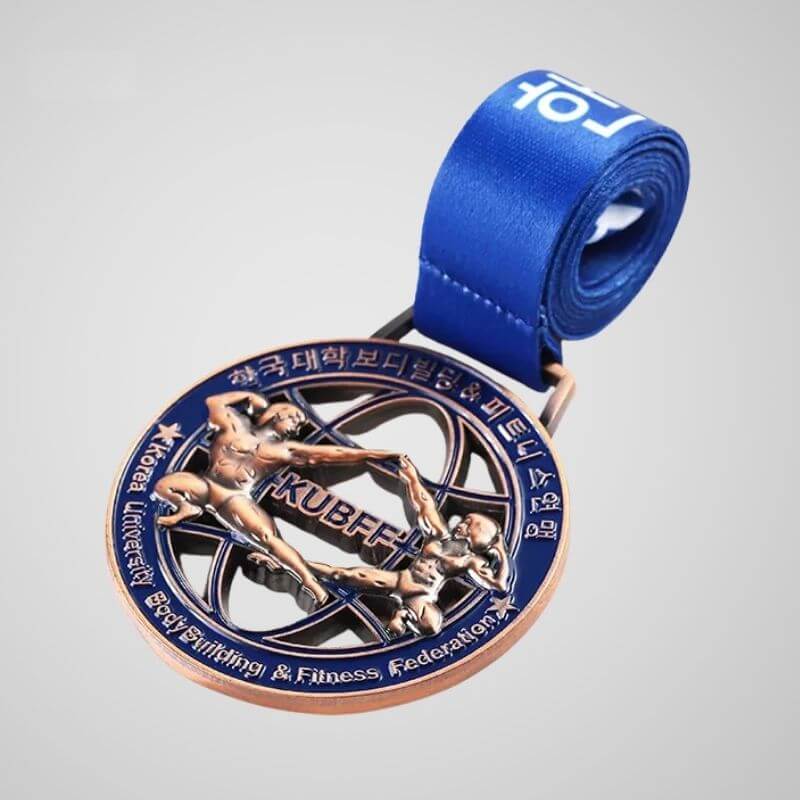 3D Mold Enamel Medal