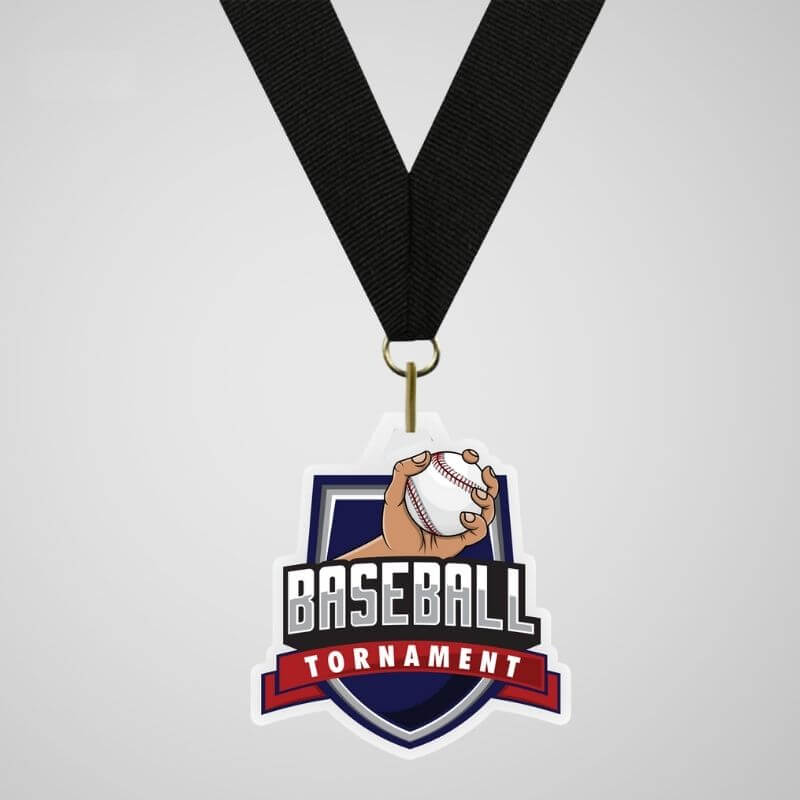 Acrylic Baseball Medals