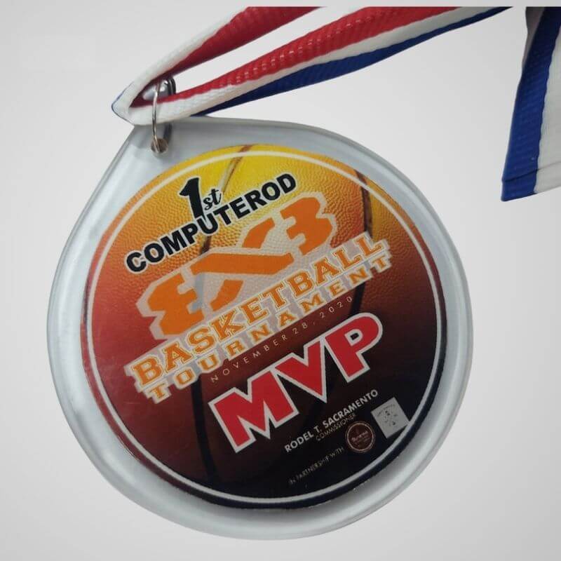 Acrylic Basketball Medals