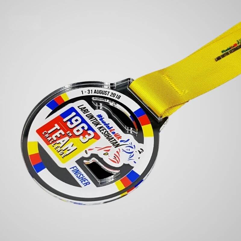Acrylic Finisher Medals