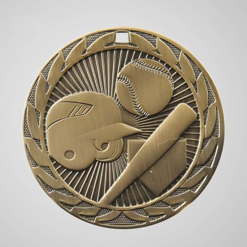 Brass Baseball Medals