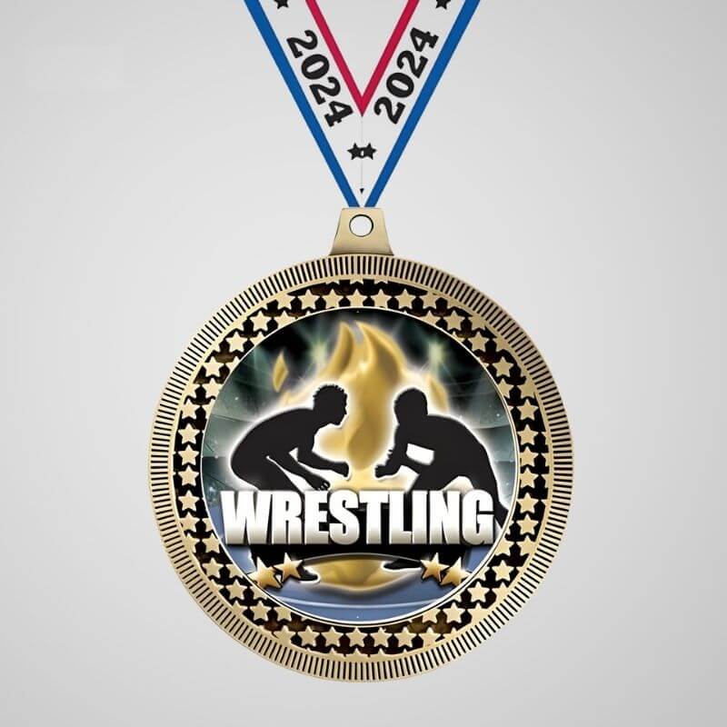 Custom Wrestling Medals