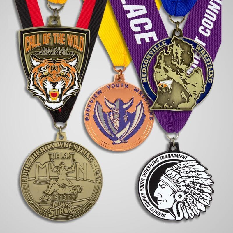 Challenger Wrestling Medals