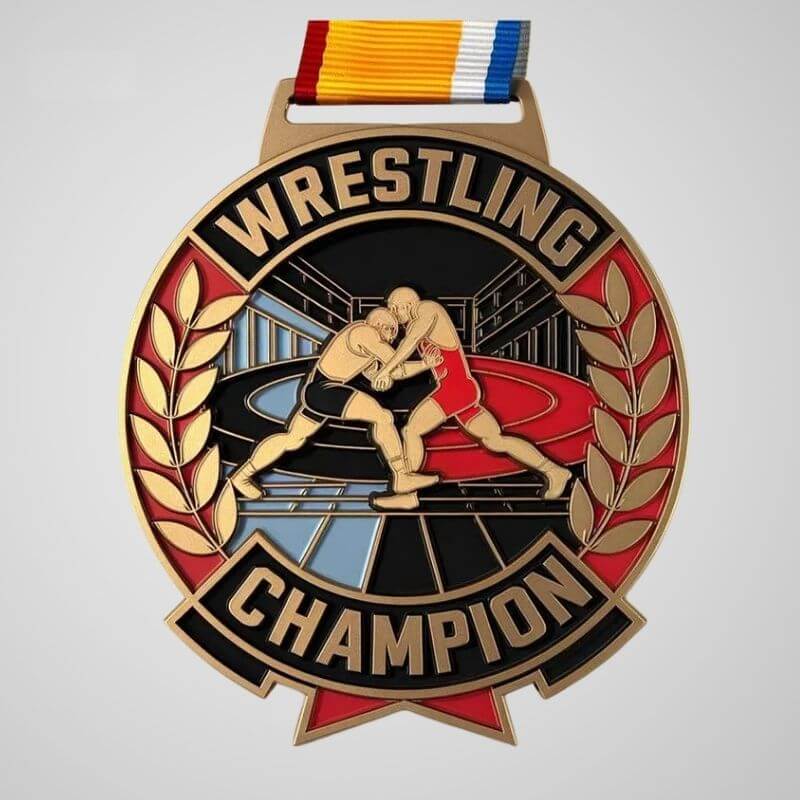 Custom Wrestling Medals