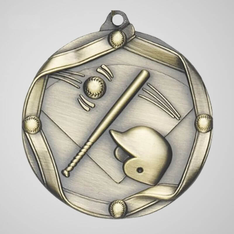 Die Cast Baseball Medals