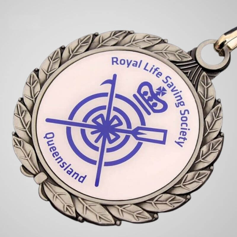 Epoxy Dome Enamel Medal