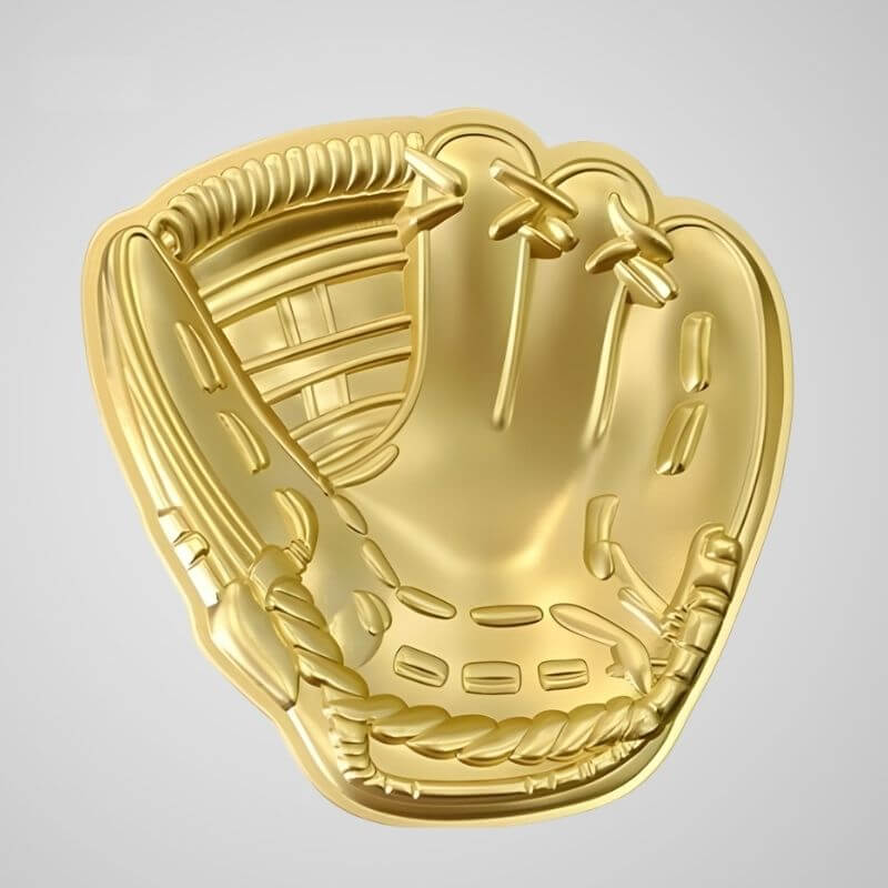 Gilded Baseball Medals