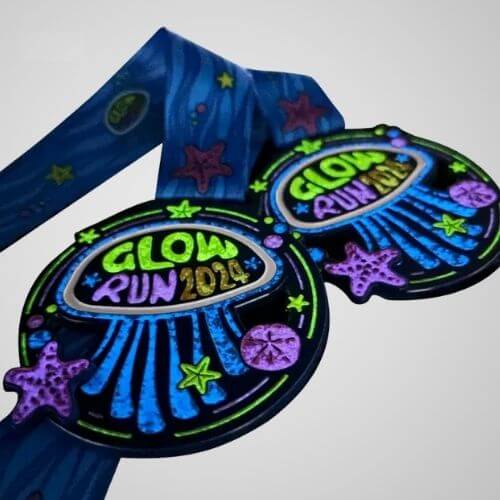Glow In The Dark 3D Medals