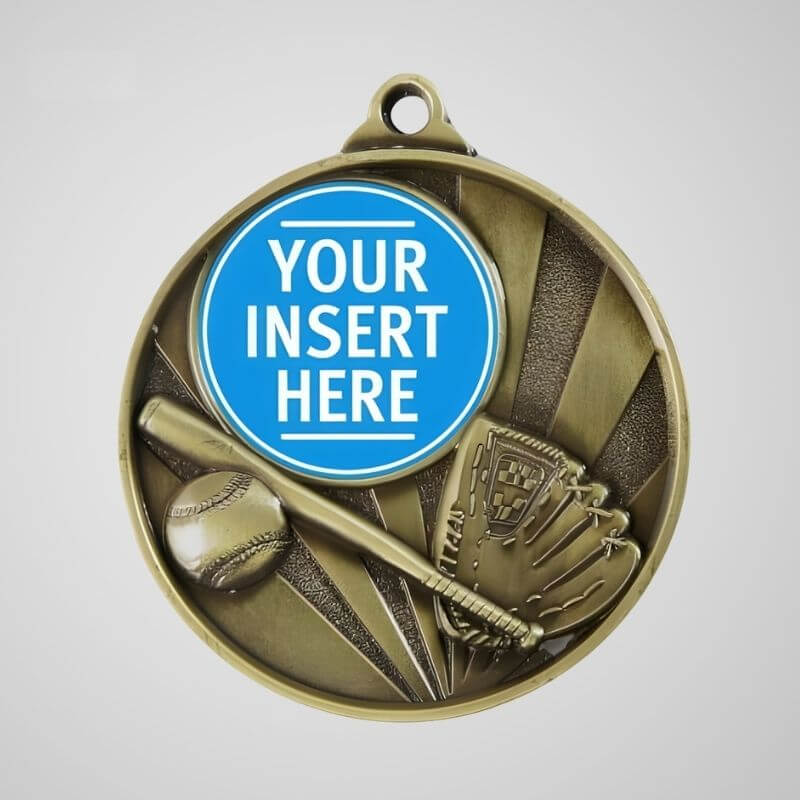 Insert Baseball Medals