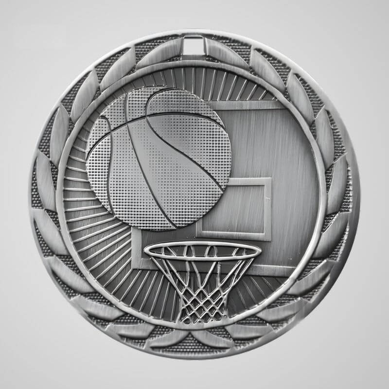 Iron Basketball Medals