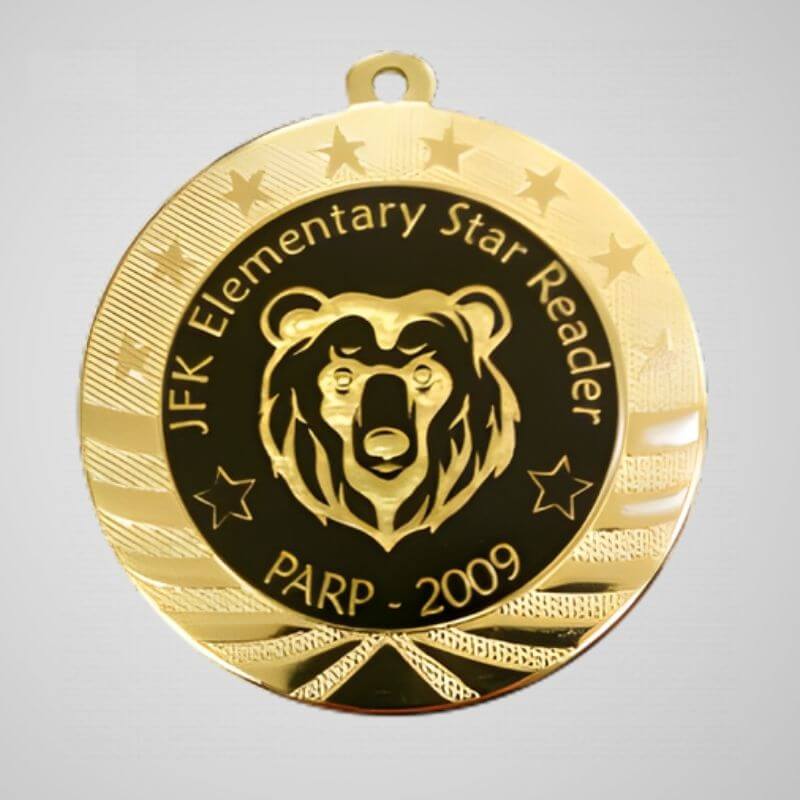 Laser Engraved Academic Medals