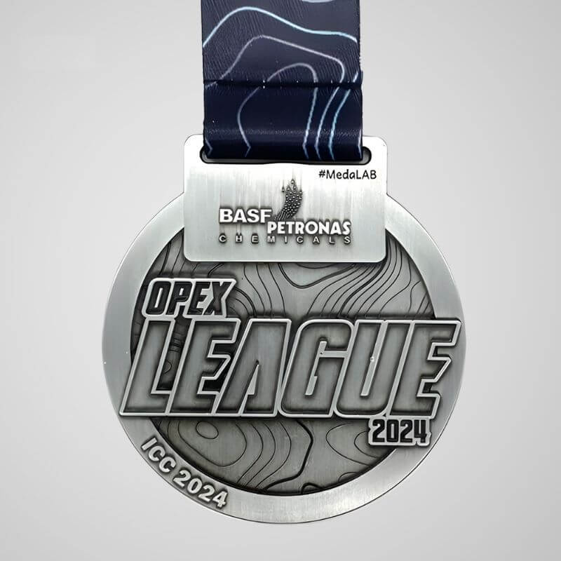 Zinc Alloy Baseball Medals