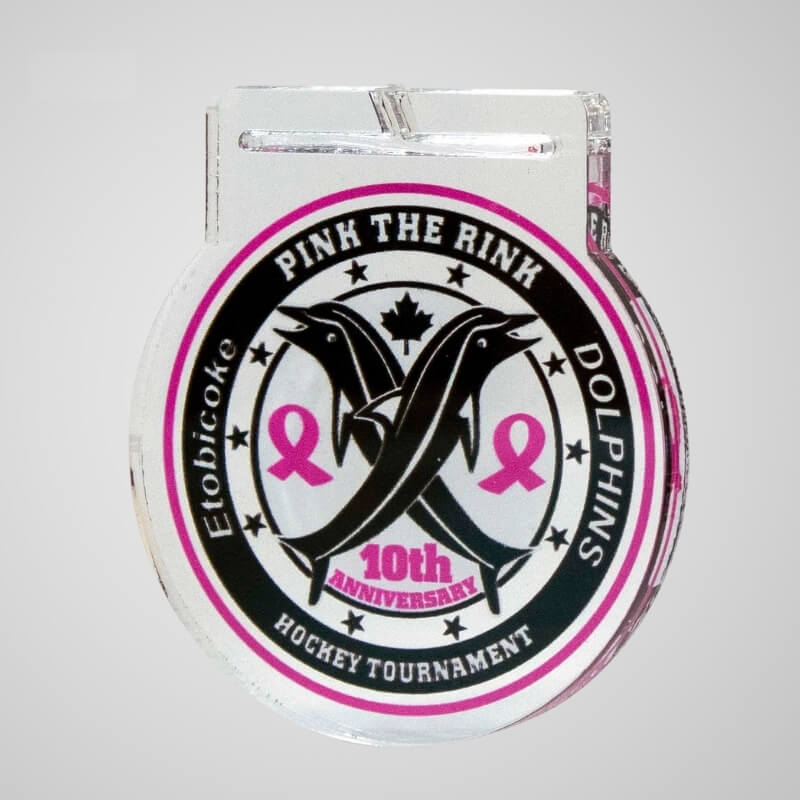 Acrylic Hockey Medals