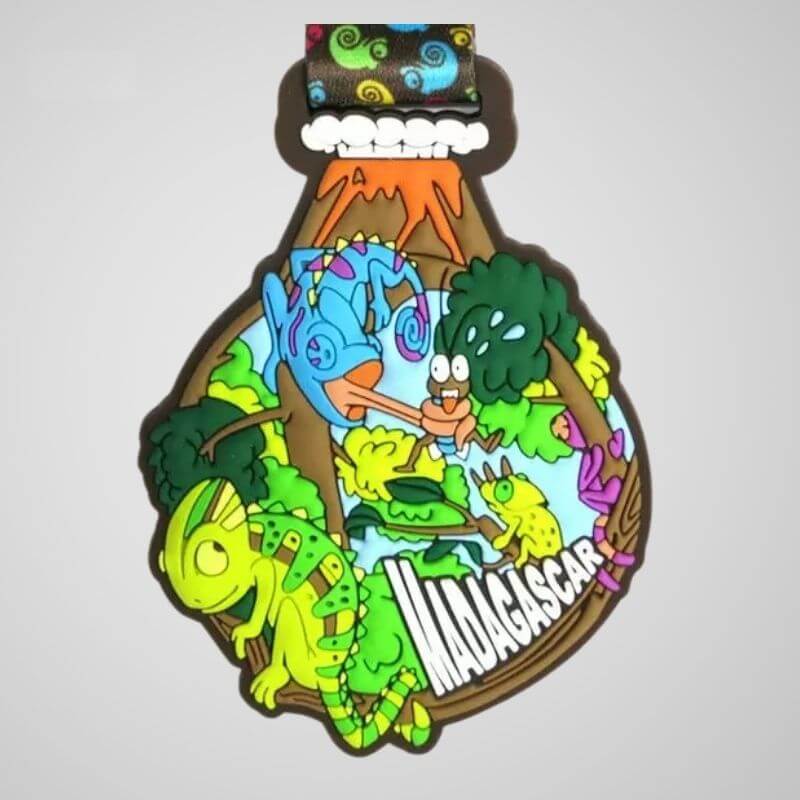 3D Children PVC Medals