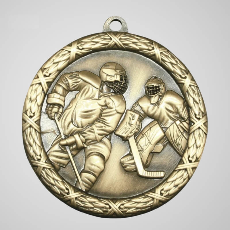 Classic Heavyweight Hockey Medals