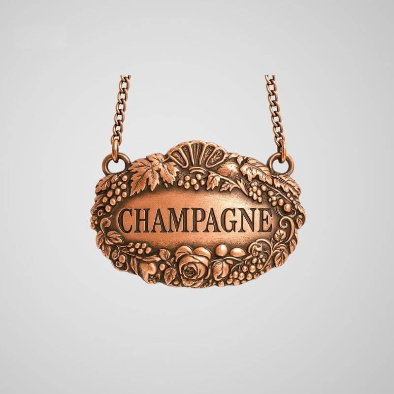 Copper Decanter Tags