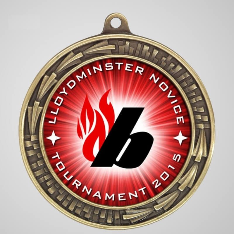 Custom Insert Hockey Medals