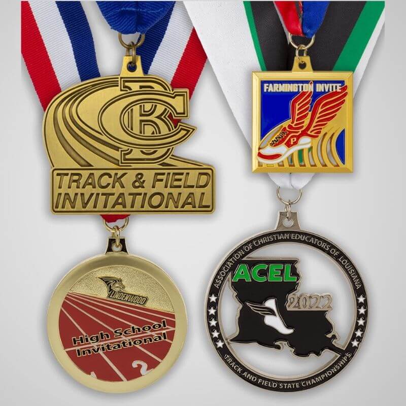 Custom Track Medals