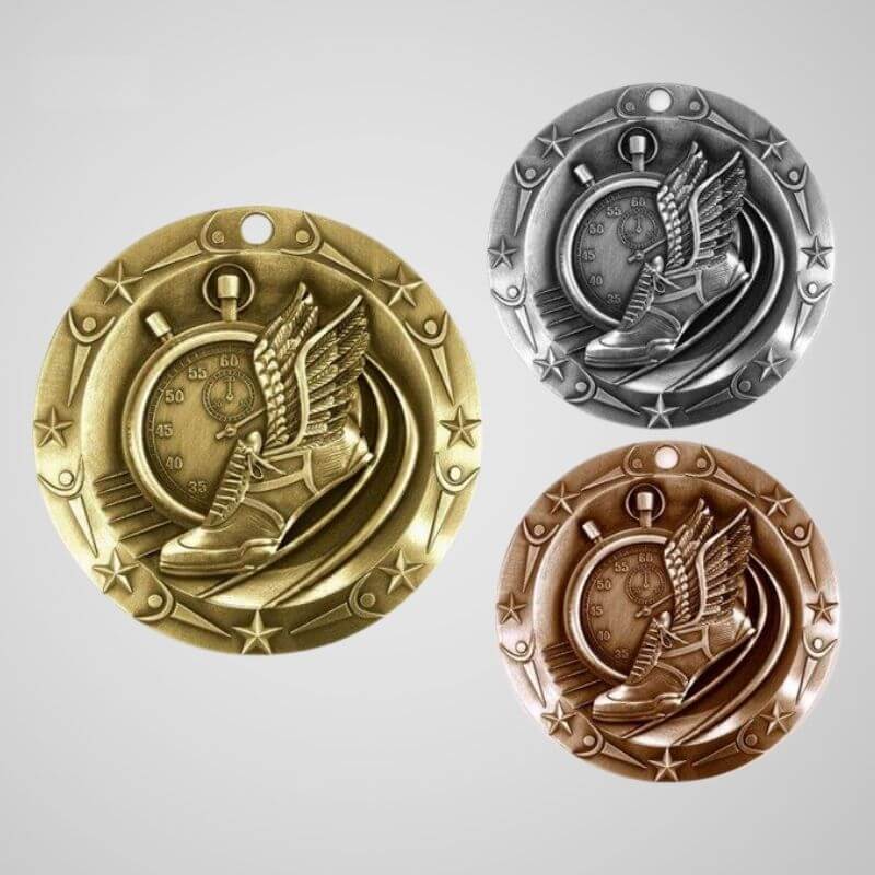 Custom Track Medals