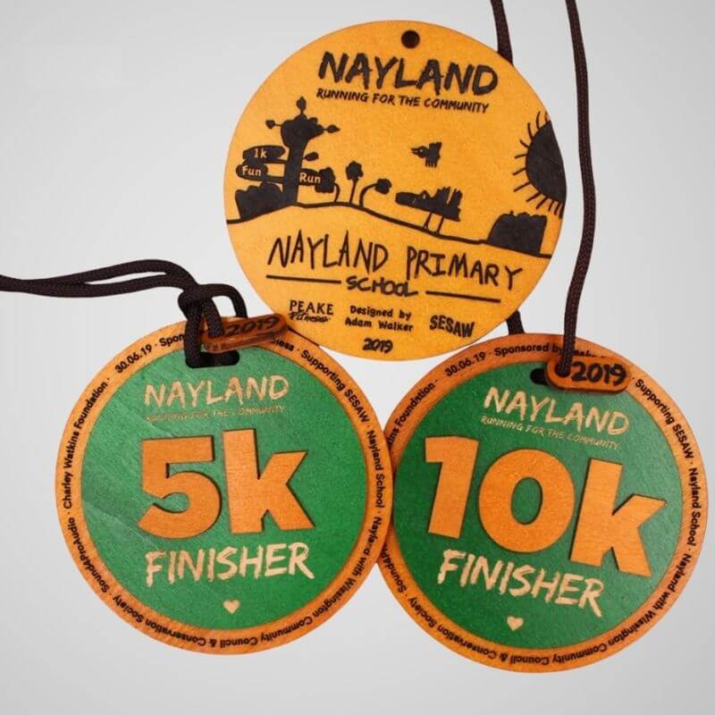 Custom Wooden Medals (2)