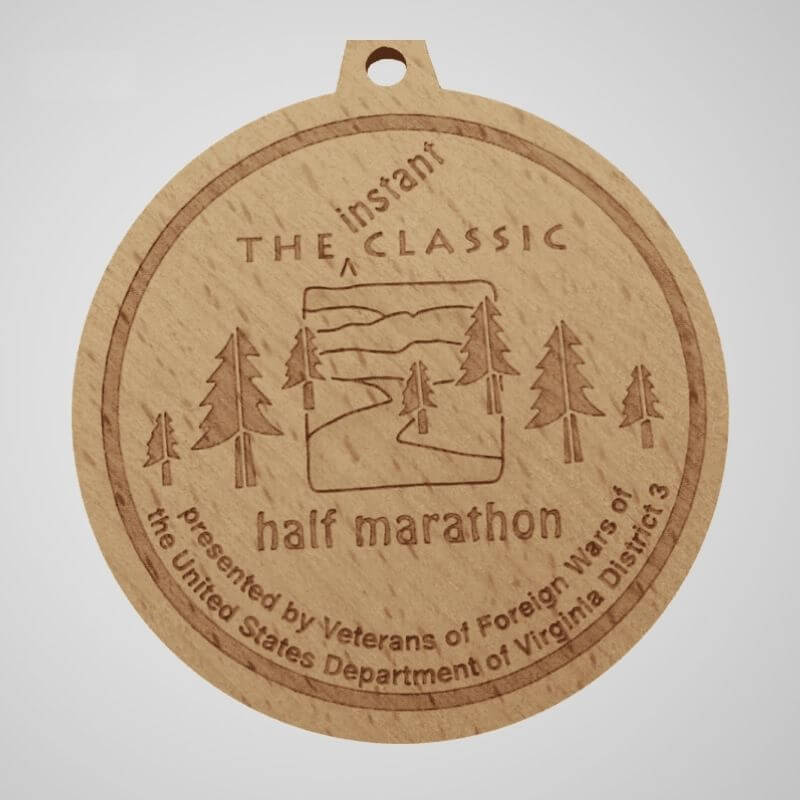 Custom Wooden Medals