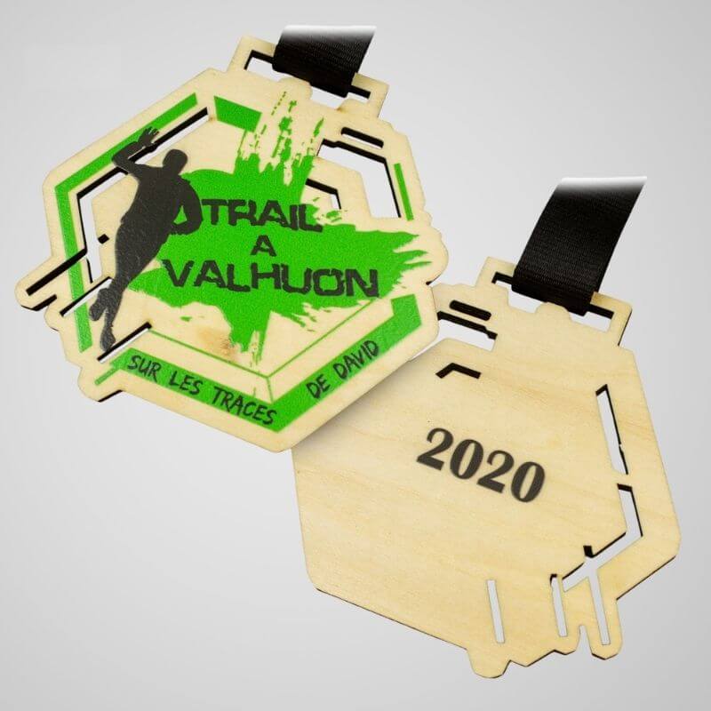 Custom Wooden Medals