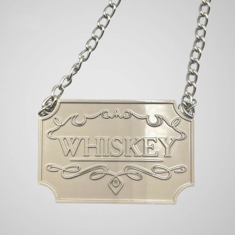 Embossed Decanter Tags