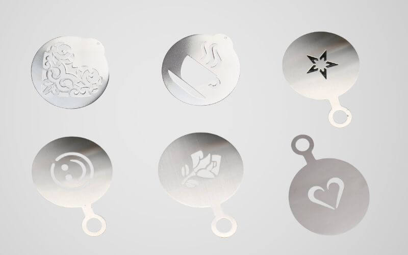 In Stock Coffee Stencil Designs