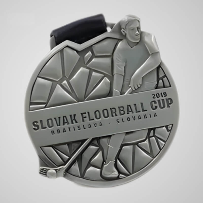 Zinc Alloy Hockey Medals